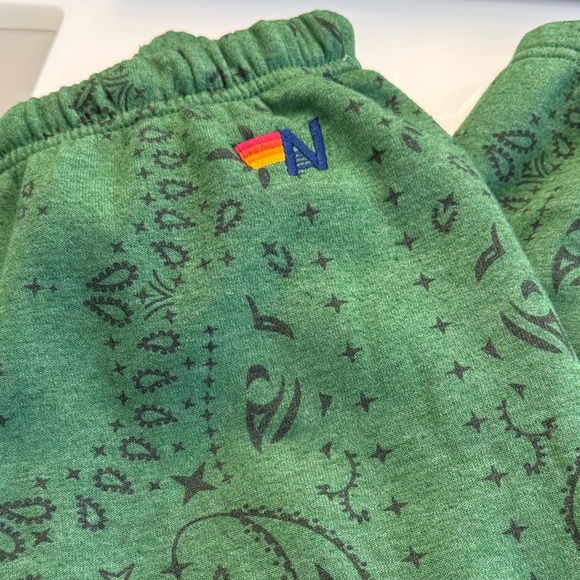 Aviator Nation Ladies Bandana Palm Sweatpants Like New I brought wrong size - Picture 3 of 9